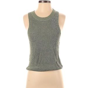 Reformation Lilac Sweater Tank in Sage Green size Small